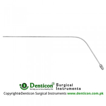 Yasargil Suction Tube With Luer Hub Stainless Steel, Working Length - Diameter 130 mm - 2.0 mm Ø